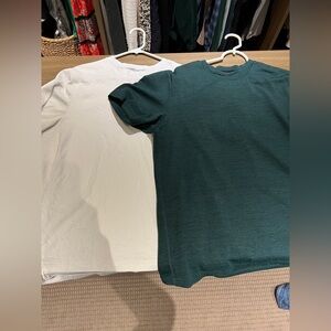 2 Reigning Champ solotex t shirts
